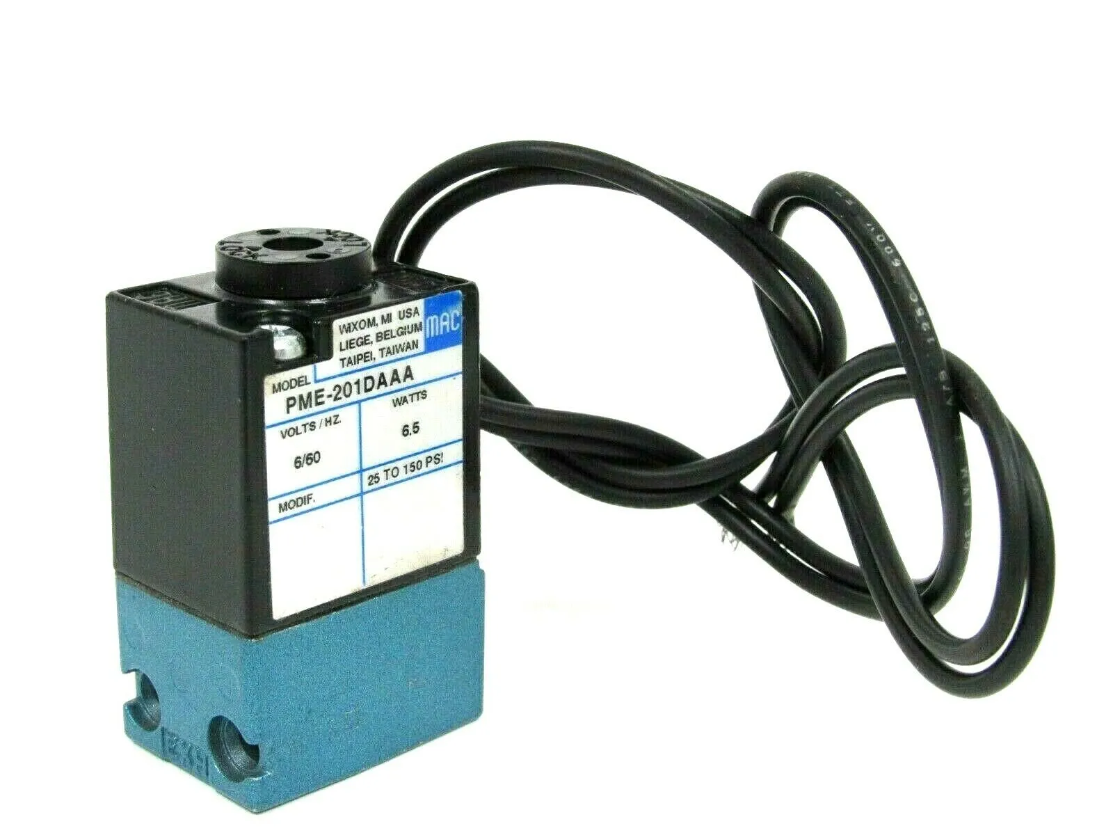 NEW MAC PME-201DAAA SOLENOID VALVE PME201DAAA