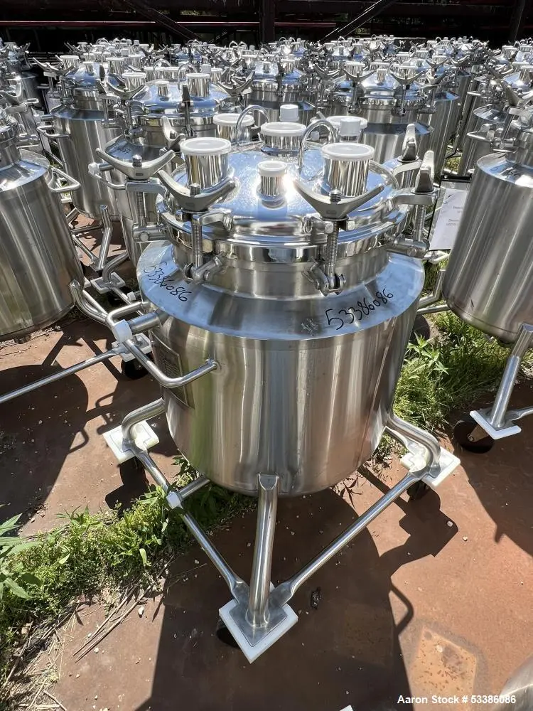Small Capacity Jacketed Tank – 103L, Baffles, Removable Head, Mobile