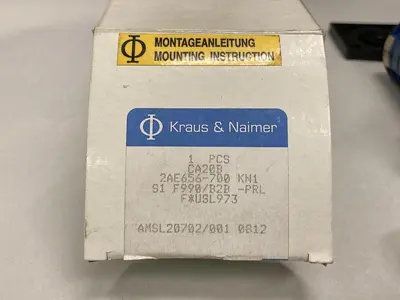 New | in-Stock KRAUS & NAIMER CA20B Miscellaneous Equipment (Electrical & Power) | Surplus Asset Holdings #1200112