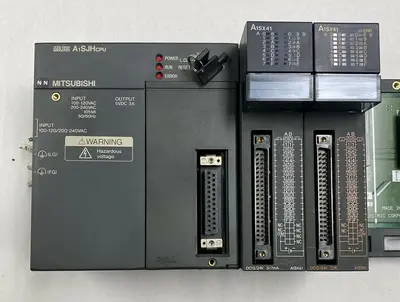 Used MITSUBISHI A1SJHCPU PLC Chassis Ohio US | Surplus Asset Holdings #1246180