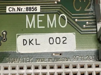 USED SIGMATEK DKL002 05-024-002-D