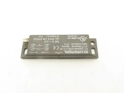 Schmersal BNS 33-11Z-ST Magnetic Safety Sensor 400mA 10W 60V AC/DC Lot of 2