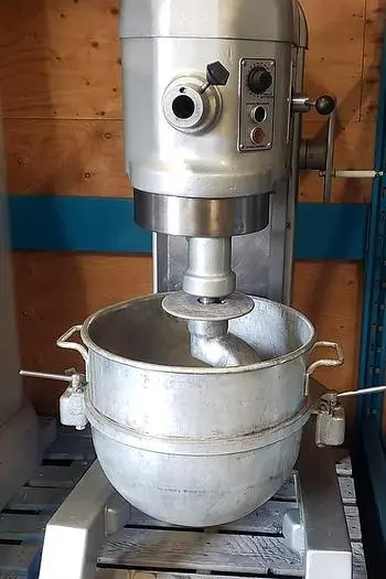 Hobart Mixer 60 qt + Galvanized Bowl & Hook