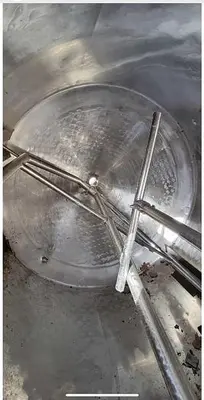Tank, 1,000 Gallon, S/st, Scrape Agitated, Jacketed, DT/DB #4583354