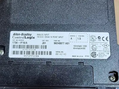USED 2002 ALLEN-BRADLEY 1756-IF16/A