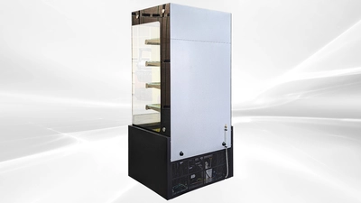 171-0298 29" Vertical Open Air Self Contained Display Cooler