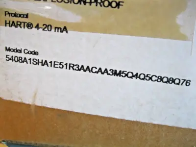 NEW Rosemount 5408 A1SHA1E51R3AACAA3M5Q4Q5C8Q8Q76