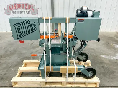New | in-Stock ELLIS 1600 Horizontal Band Saws Michigan US | Vander Ziel Machinery Sales #480052
