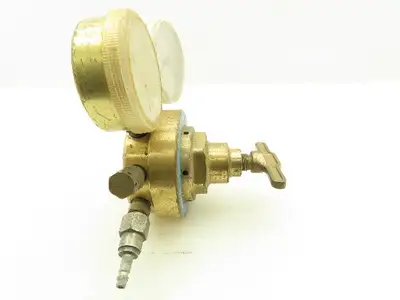 Flame Tech VHOR-21 Heavy Duty Single Stage Oxy Compressed Reg T-Bar Adj 3000PSI