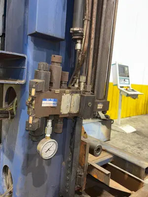 2" X 60' PEDDINGHAUS MODEL #1000/1B OCEAN AVENGER CNC STRUCTURAL BEAM DRILL LINE 2008: YOBRO #23978
