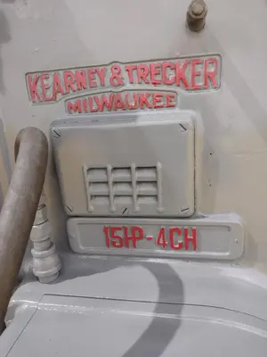 15 HP KEARNEY & TRECKER MODEL #4CH VERTICAL MILL: STOCK #22776