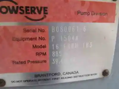 USED FLOWSERVE 16FRBH183