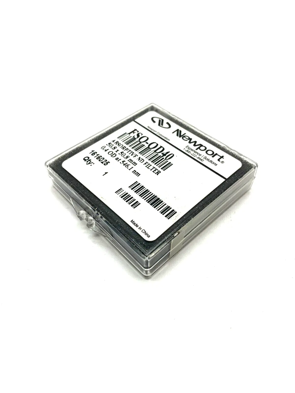 Newport FSQ-OD40 Absorptive Neutral Density Filter 50.8 x 50.8mm - New