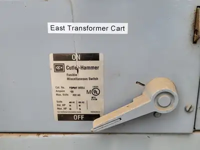 Power Distribution Center (PDC), 1600A Main, 2-400A & 4-100A
