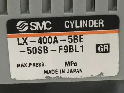 USED SMC LX-400A-5BE-50SB-F9BL1