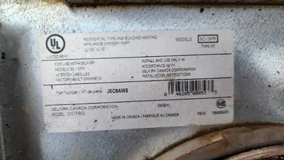 Selkirk Canada Corporation Chimney Bracket JSC6AWS