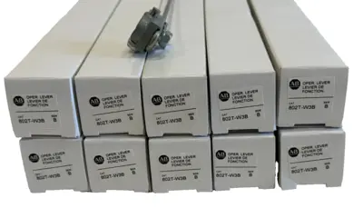 LOT OF 10 ALLEN-BRADLEY 802T-W3B SER.B OPERATING LEVER ROD 802TW3B