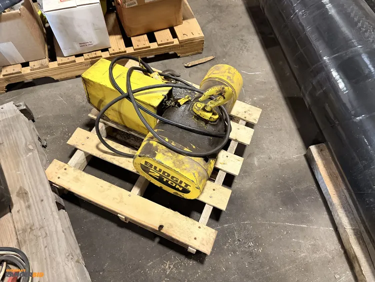 Used BUDGIT 2 TON HOIST Hoists (All Types) Michigan US | Miedema Asset Management Group #1276247