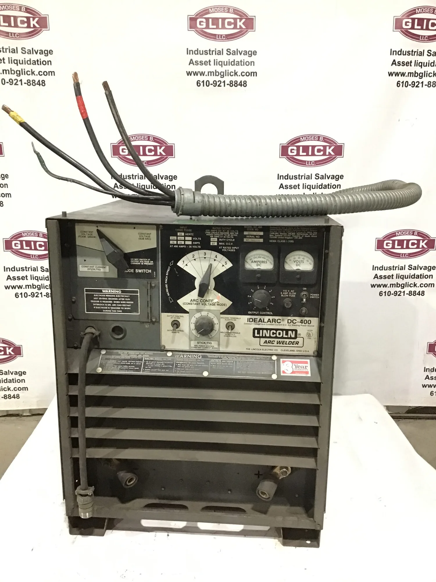 Lincoln Electric IdealArc DC-400 Arc Welder Three Phase