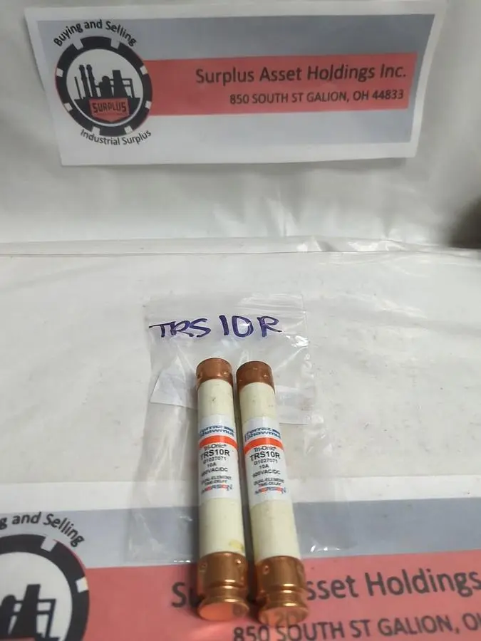 Used FERRAZ SHAWMUT TRS-10R Miscellaneous Equipment (Electrical & Power) | Surplus Asset Holdings #1193570