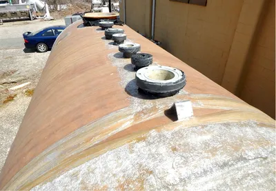 USED POLYFIBER TANK 5600 GAL
