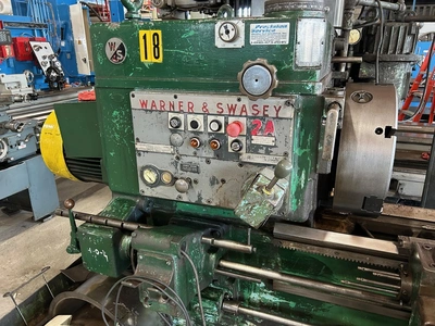 2A WARNER & SWASEY Saddle Type Turret Lathe