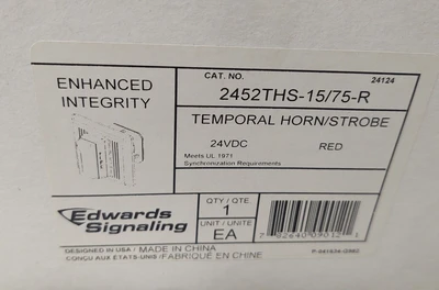 NEW EDWARDS E2452THS