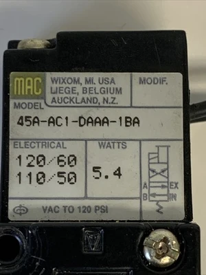 USED MAC 45A-AC1-DAAA-1BA