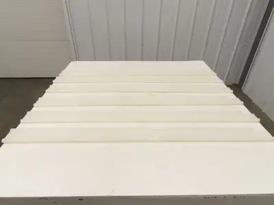 PTFE Conveyor Nylon Slide Guard 3/4"Dia Edge 3-1/2"Height 47-1/2"Length Lot of 6