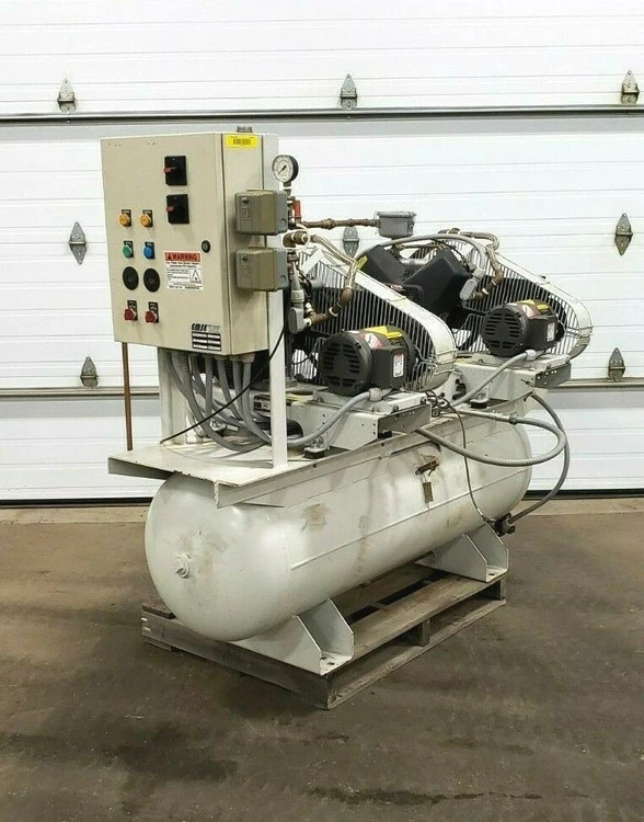 Used EMSE 3DOX2T80 Tank Mounted Air Compressors Ohio US | Equipment Recovery Corp. #1331207