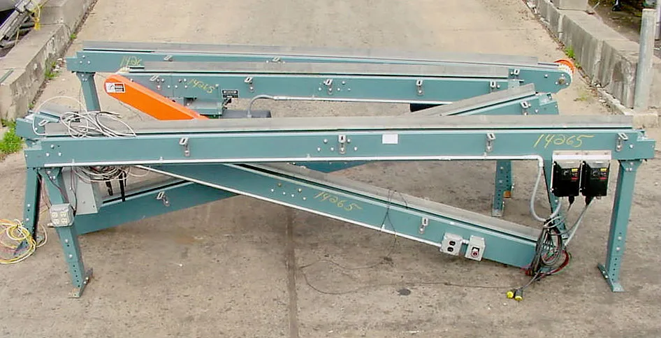 USED NEDCO BIDIRECTIONAL CONVEYOR NEDCO CONVEYOR