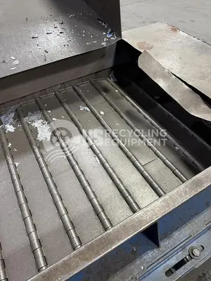 USED MAYFRAN 48" X 36' INFEED CONVEYOR