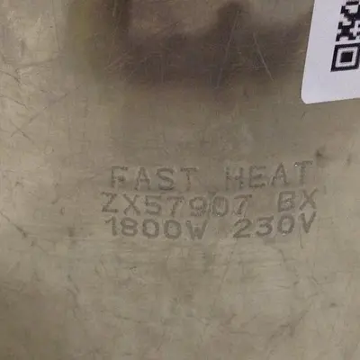 USED FAST HEAT ZX57907 BX