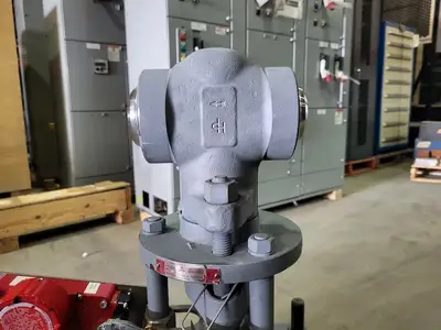 2" Class 900 Globe Valve B16.34 w/ Actuator & Pressure Regulator