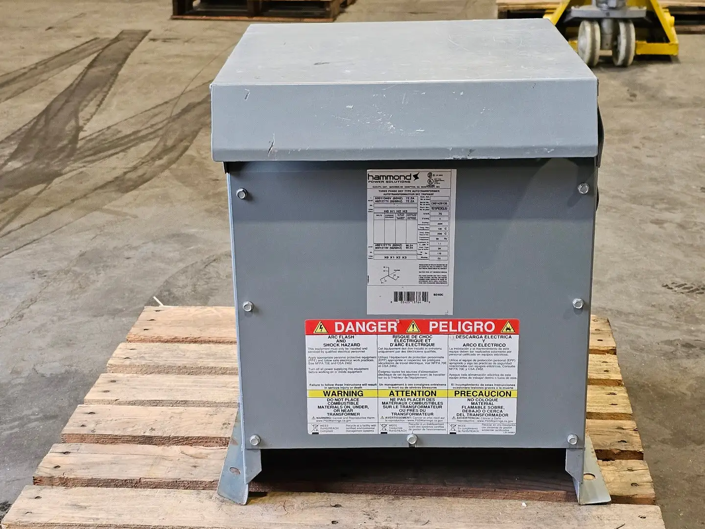 USED HAMMOND POWER SOLUTIONS INC. Y075PKCN3L0U