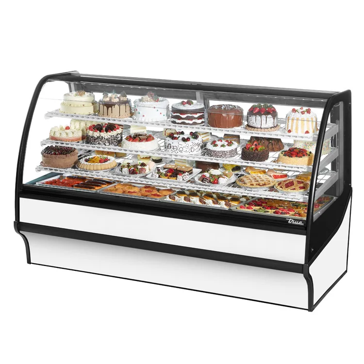 Used True TDM-R-77-GE/GE-W-W Display Refrigerators Illinois US | Falcon Restaurant Supply #1373832