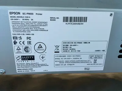 Used EPSON SURECOLOR P9000 Large Format Printers Ohio US | HGR 24 #1316130