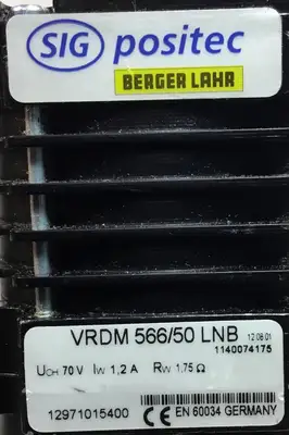 Berger Lahr Multiphase Motor VRDM 566/50 LNB 1D