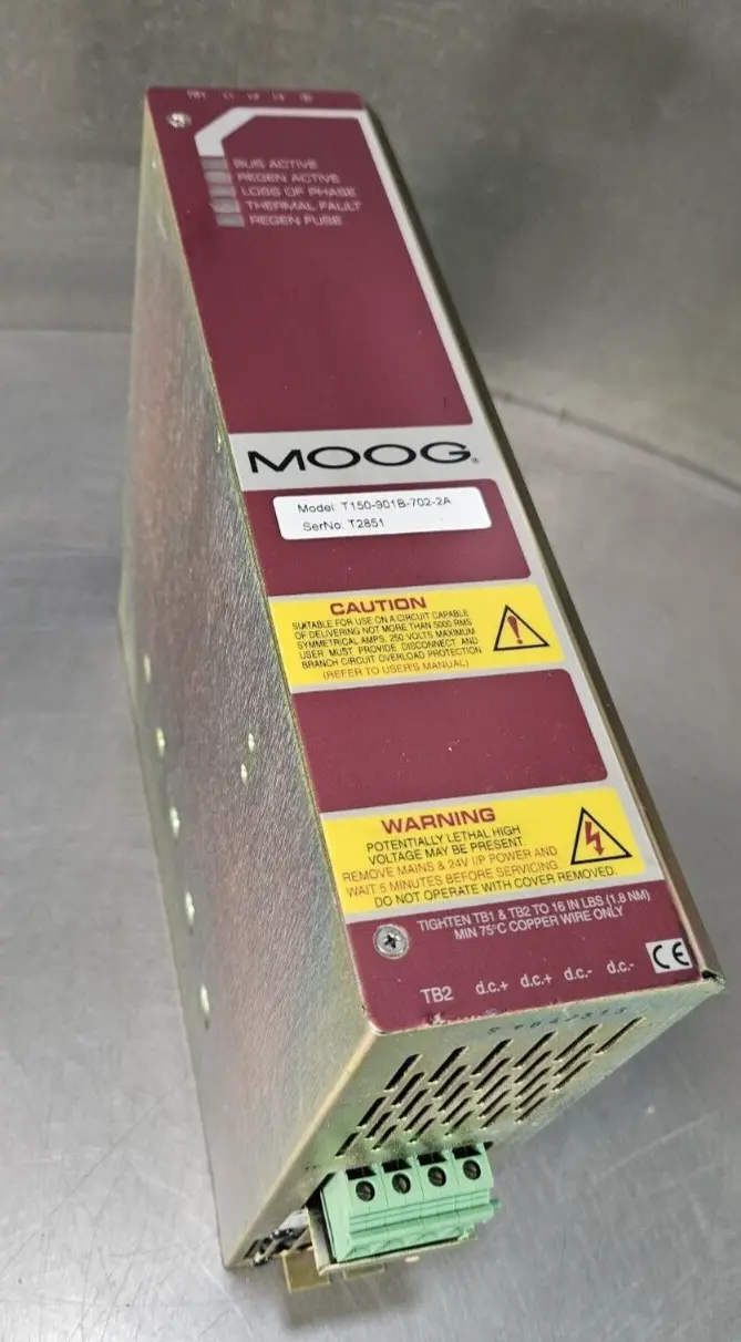 MOOG T150-901 B-702-2A Servo Drive (BIN552)