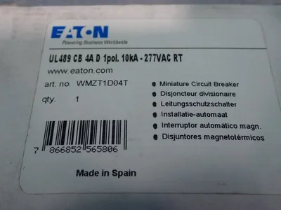 NEW EATON WMZT1D04T