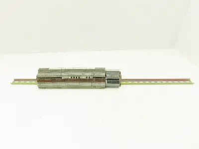 Wago 280 4-Wire 20A Grounding Terminal 380V 2.5mm² 20A DIN Rail 31" Lot of 64
