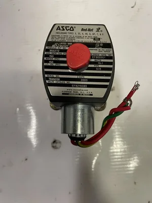 ASCO Red-Hat EF8210G93 3/8” Brass Solenoid Valve 150psi 110/120V -NIB