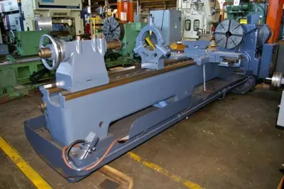 27"/45" X 138" BINNS & BERRY ENGINE LATHE. STOCK # 0680624