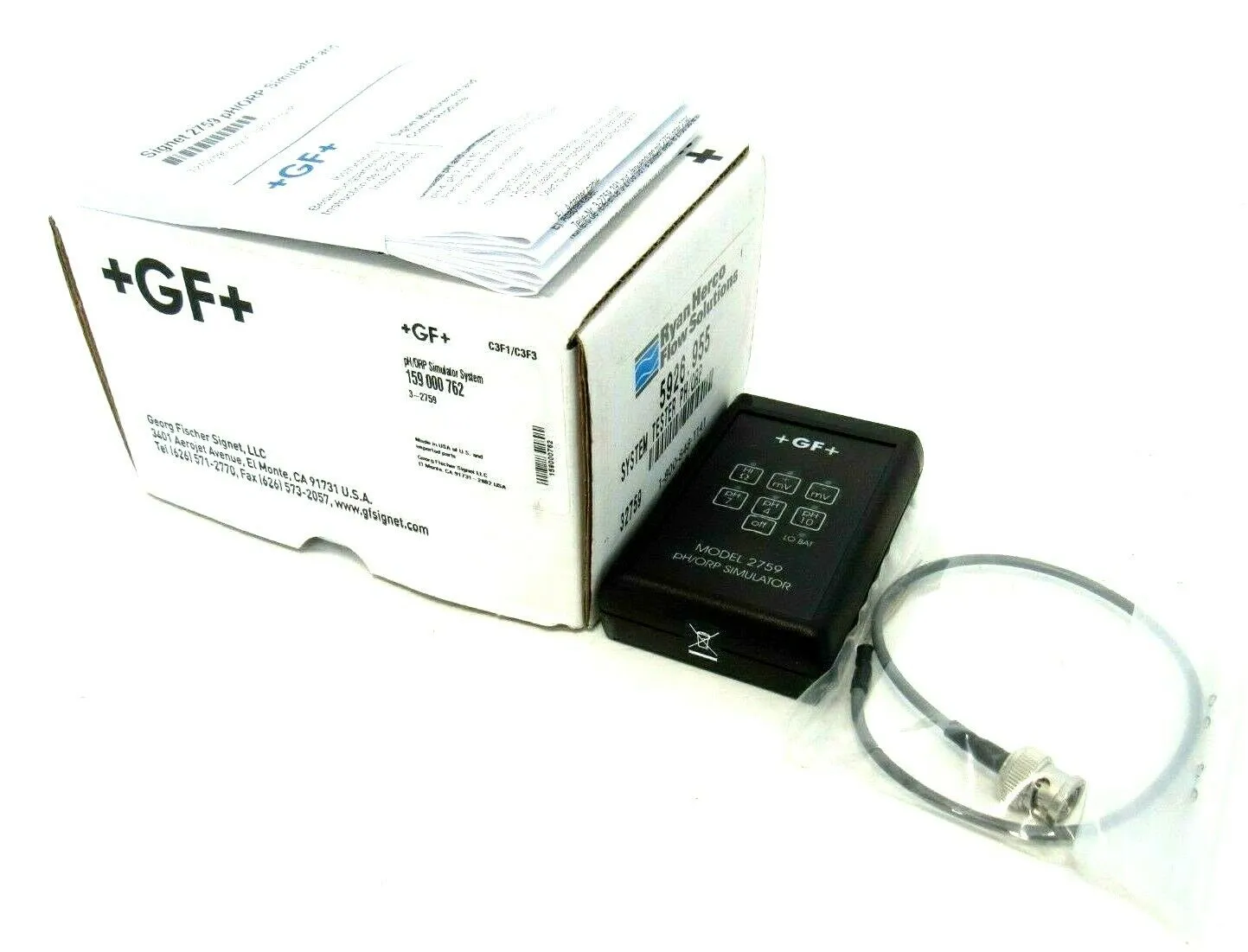 NEW GEORG FISCHER 159-000-762 SIMULATOR SYSTEM TESTER 3-2759 5926.955 159000762