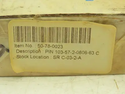 Fuller 103-57-2-0806-63 C Wooden Coupling Pin 32A 1-1/4" OD 7/8" ID Lot of 6