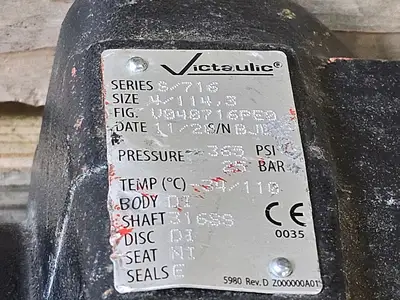 Used VICTAULIC V040716PE0 Valves/Fittings British Columbia CA | Lenmark #1440798