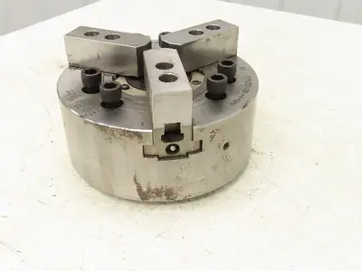 Samchully MH-210V1 Milling Lathe 10" Hydraulic Chuck 3 Jaw 4500RPM 82mm Bore