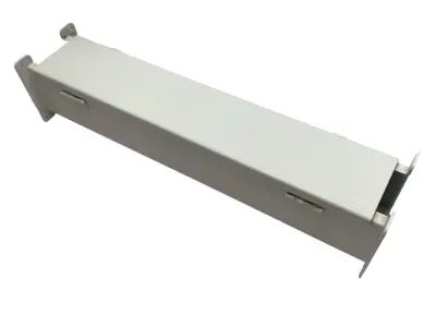 USED HOFFMAN NVENT WIREWAY 4"X4"X24" TYPE 12 LAY-IN HINGED COVER STEEL