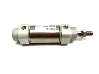 Used SMC ROUND BODY PNEUMATIC CYLINDER 32MM BORE 25MM STROKE Pneumatic Cylinders | Maverick Industrial Sales #1101229