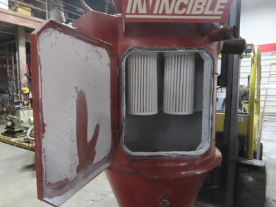 Invincible TurboClean Continuous Filtration Bin Vent Filter Dust Collector